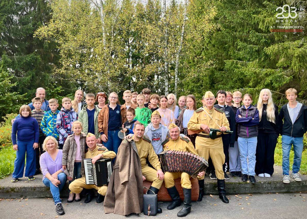 НА малой родине Твардовского